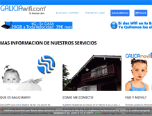 Tablet Screenshot of galiciawifi.com